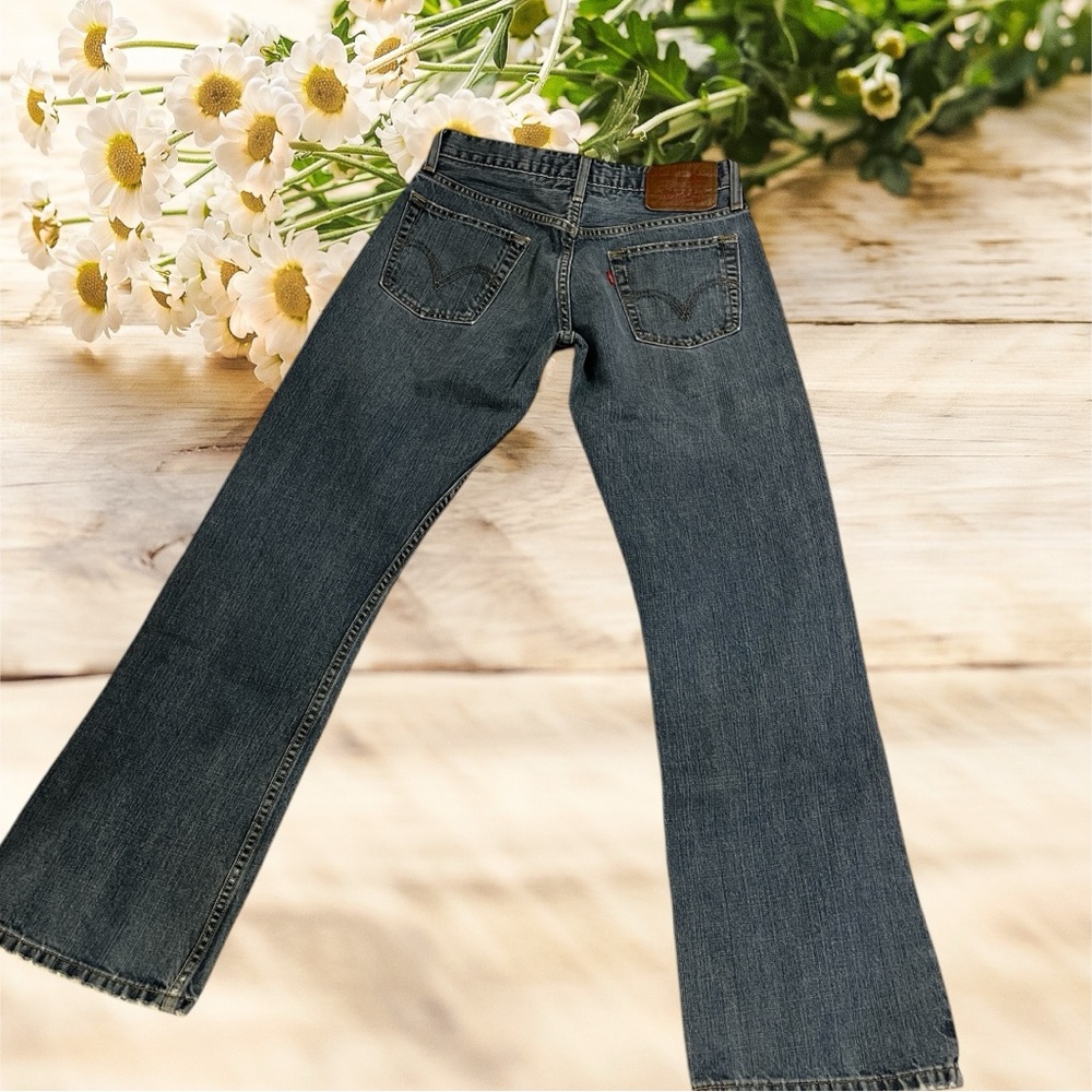 Levi's Women's Boot Cut Jeans - Dark Blue Denim